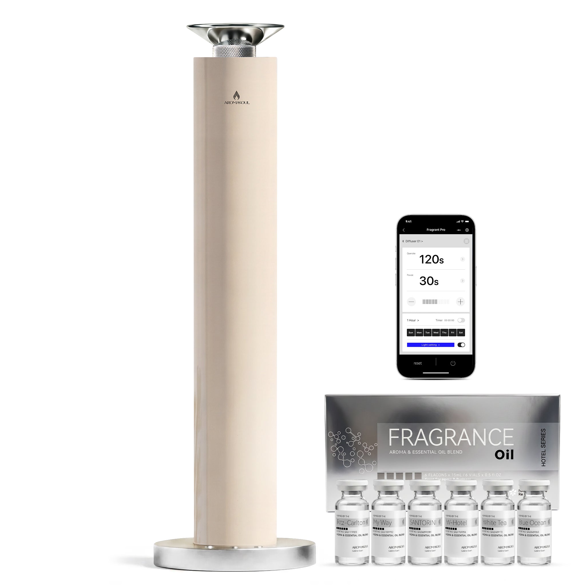AROMASOUL Diffuser A900S in Pastel Blue