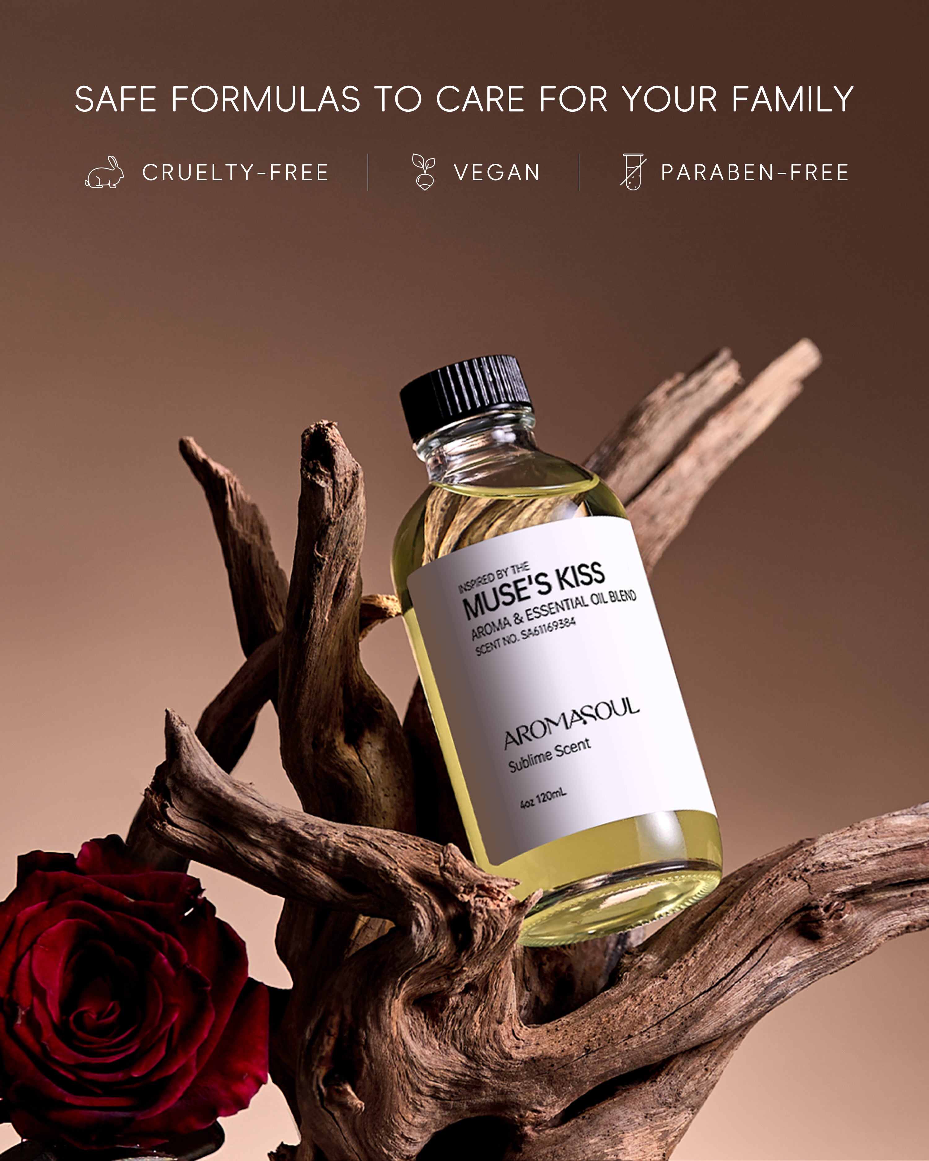 Essential Oil Inspired by Muse's Kiss Essential - AROMASOUL
