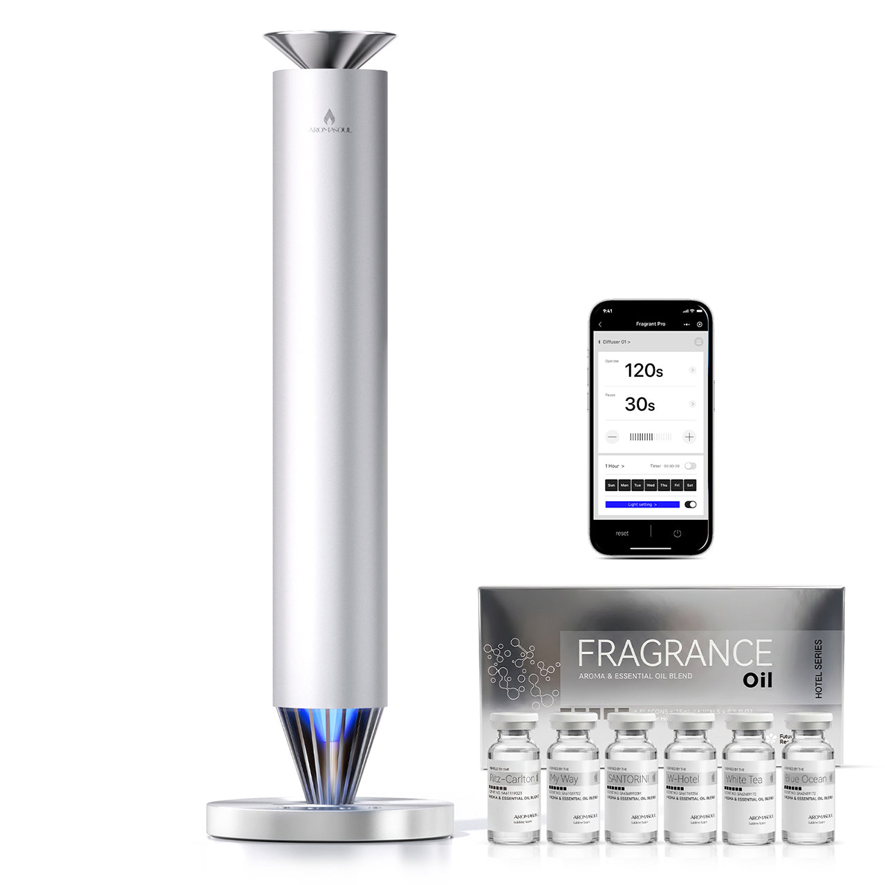 AROMASOUL Diffuser V900S Black