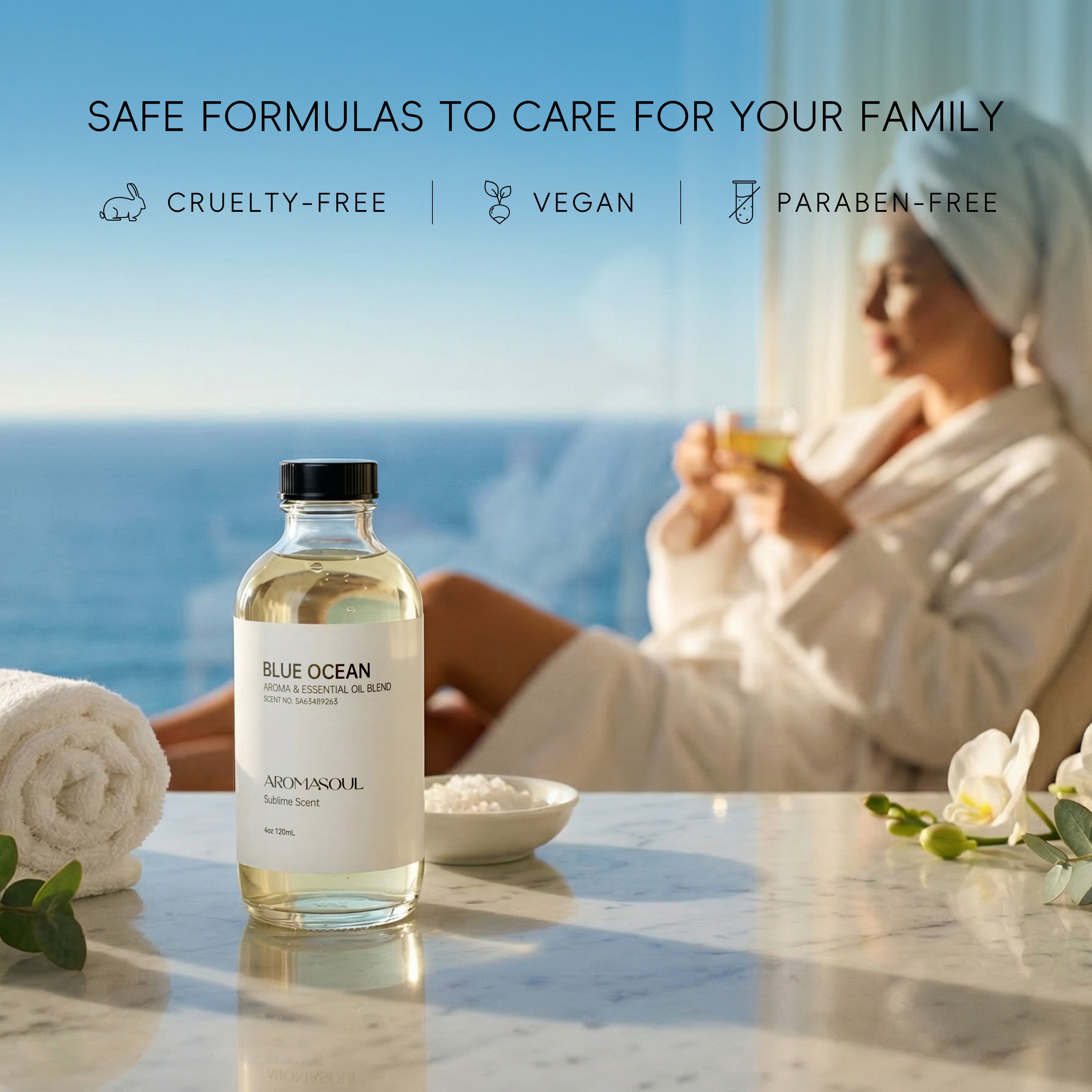 Essential Oil Inspired by Blue Ocean