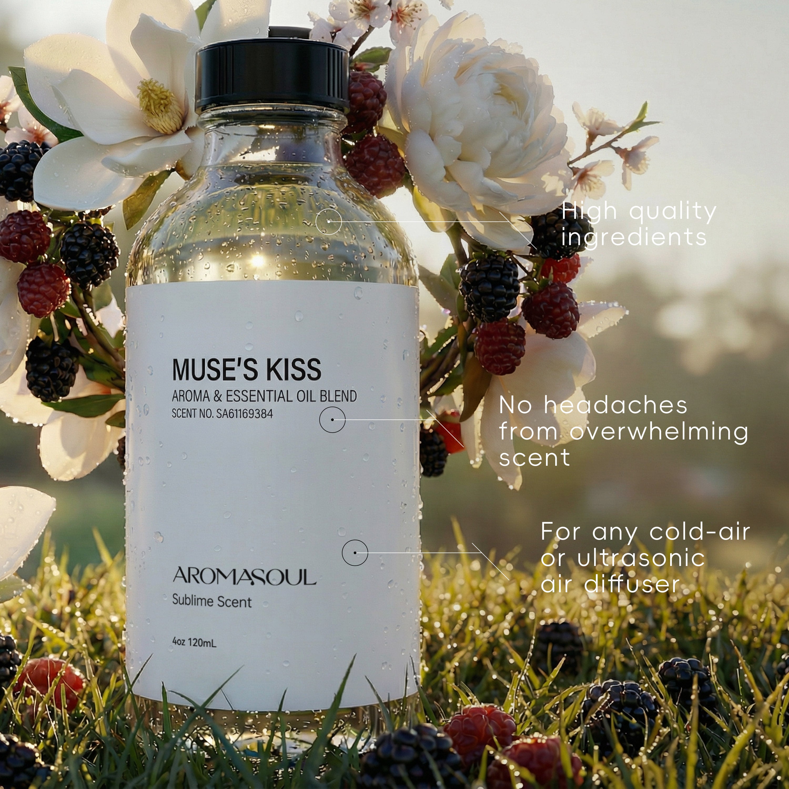 Essential Oil Inspired by Muse's Kiss Essential - AROMASOUL
