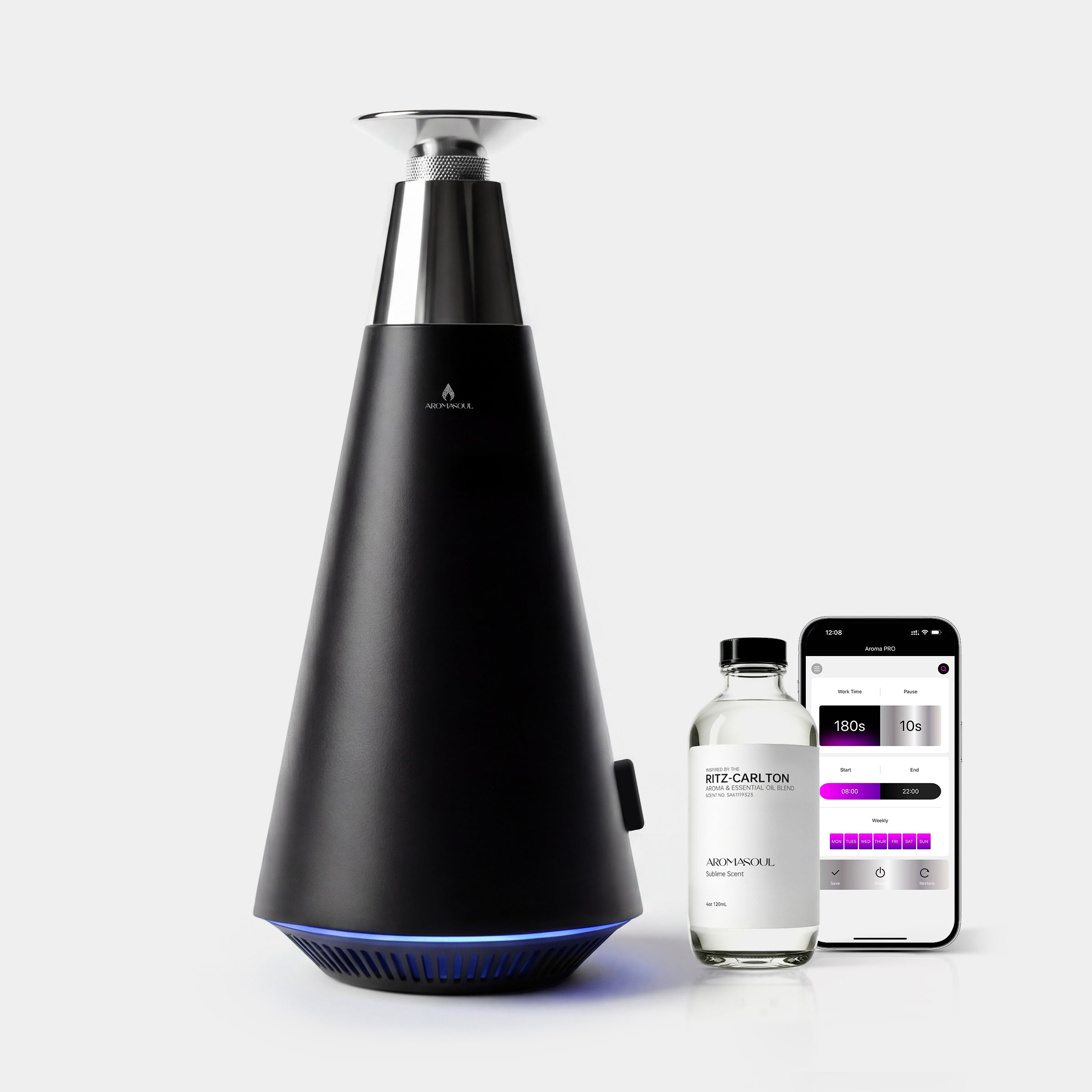 AROMASOUL Diffuser i7 Silver - AROMASOUL
