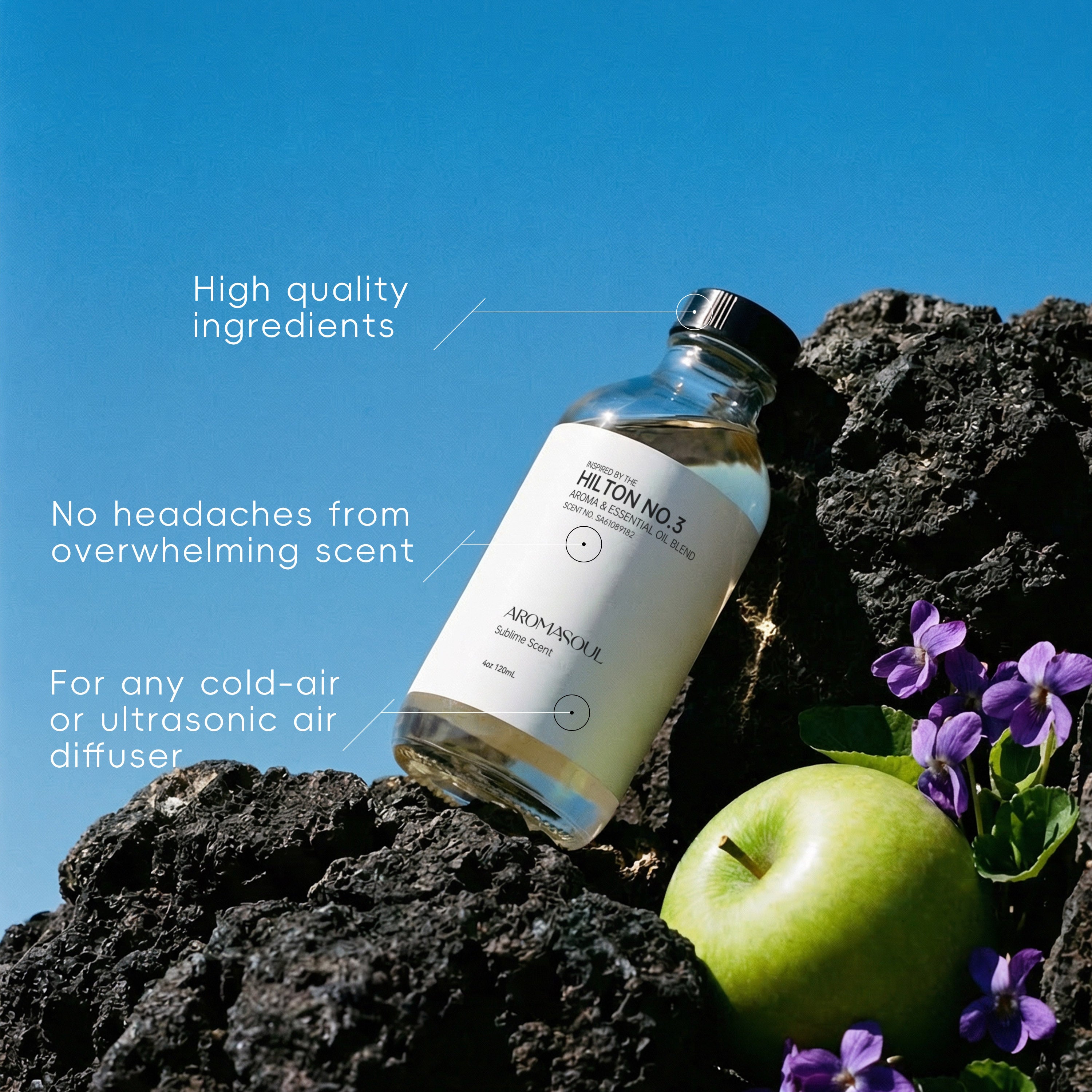 Hotel Diffuser Oil Inspired by The Hilton No.3 Scent - AROMASOUL