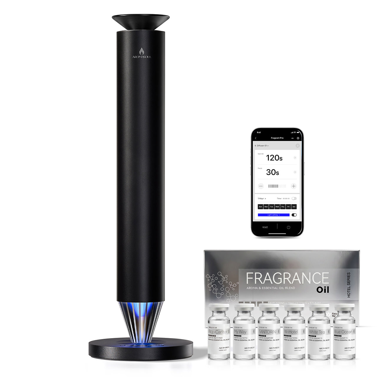 AROMASOUL Diffuser V900S Silver