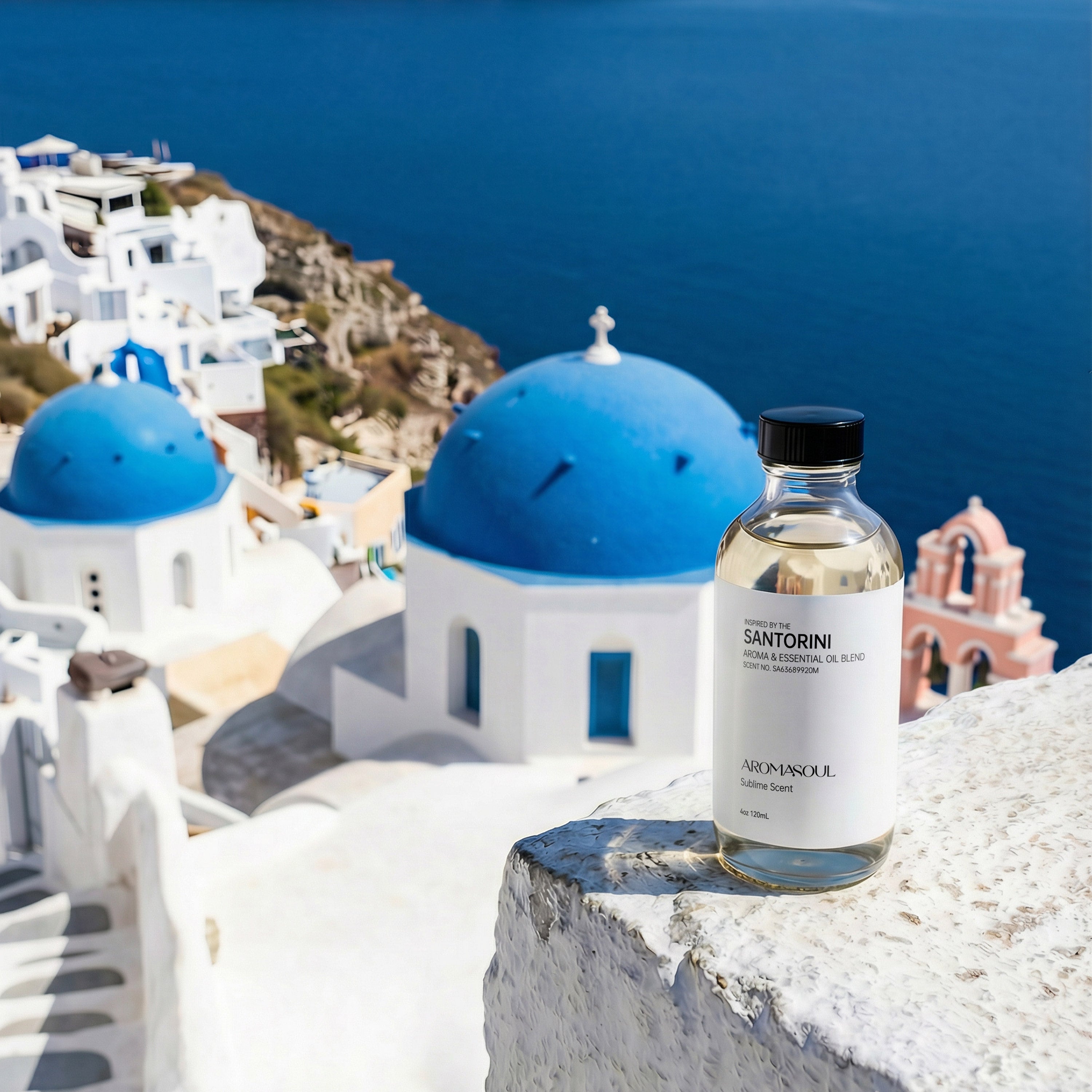 Essential Oil Inspired by Santorini - AROMASOUL