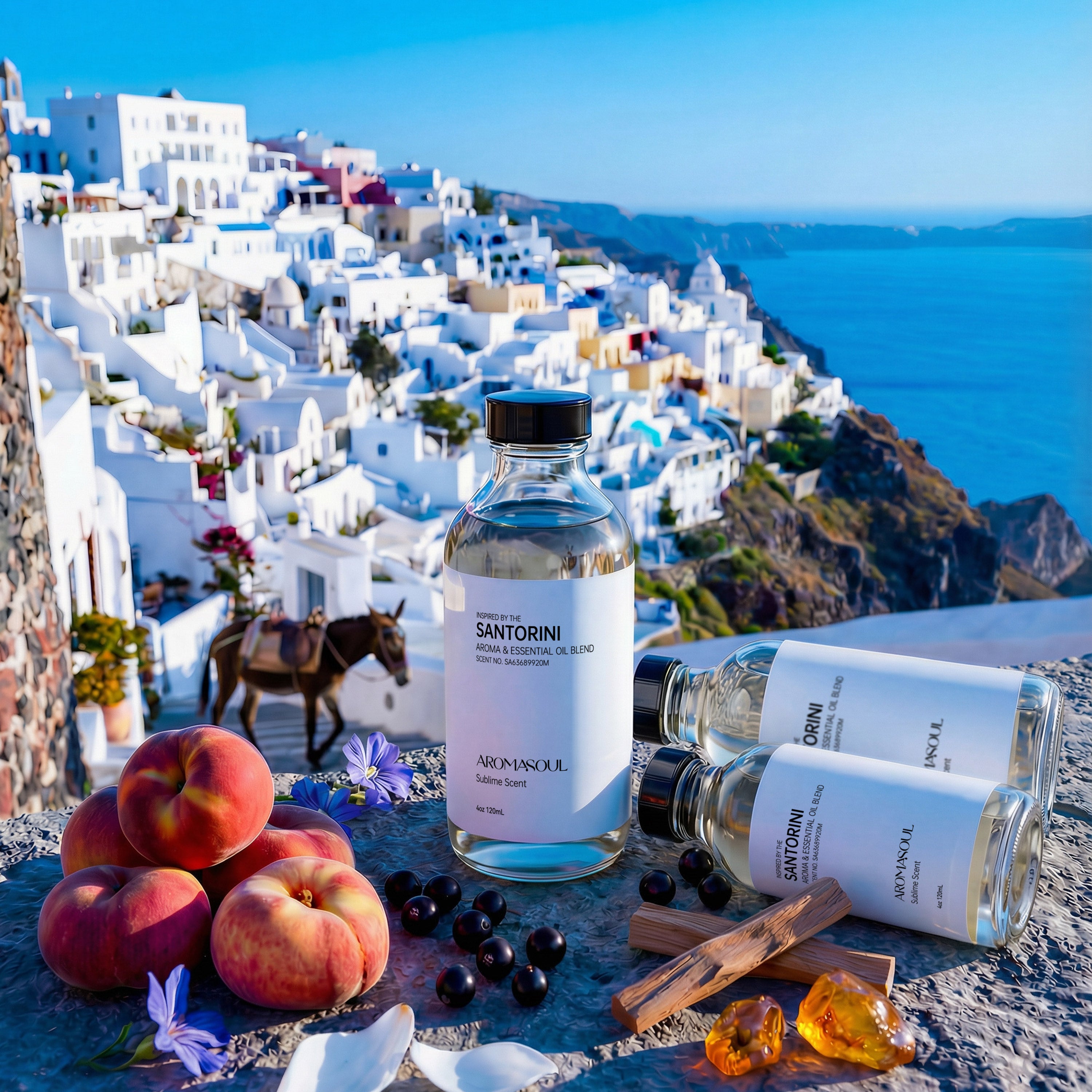 Essential Oil Inspired by Santorini - AROMASOUL
